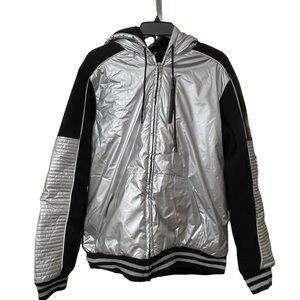 Blue Gear full zip jacket with hood size Large